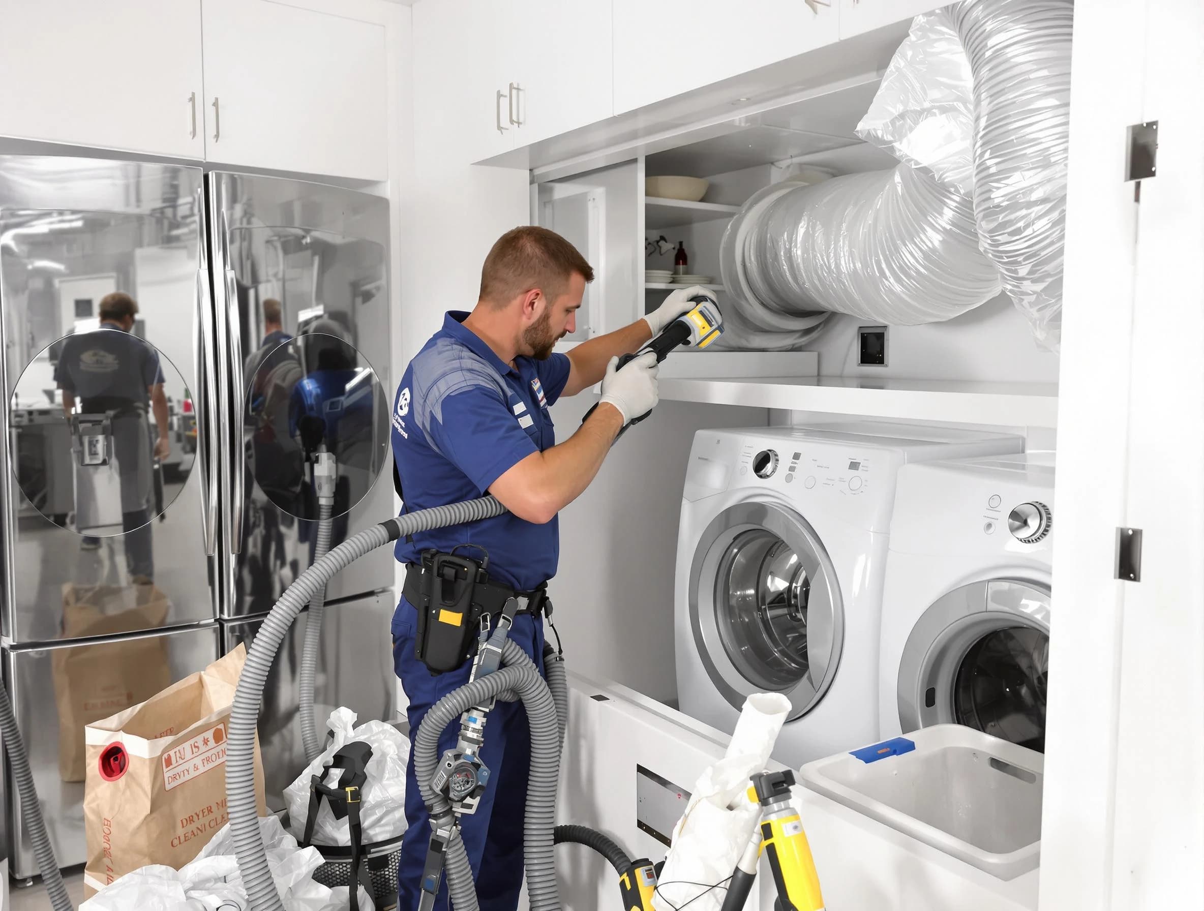 Professional duct cleaning by Conyers Dryer Vent Cleaning in Conyers