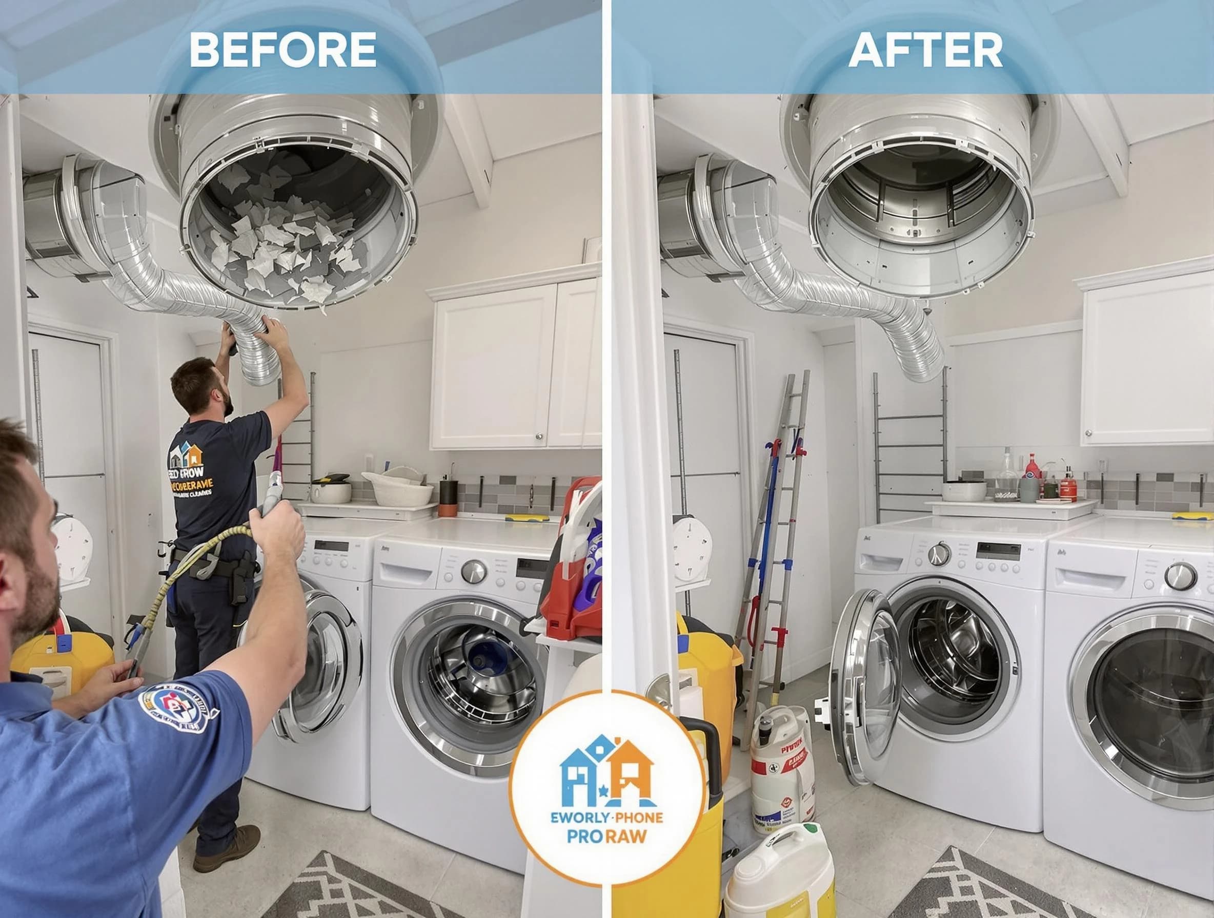 Residential dryer vent cleaning by Conyers Dryer Vent Cleaning in Conyers