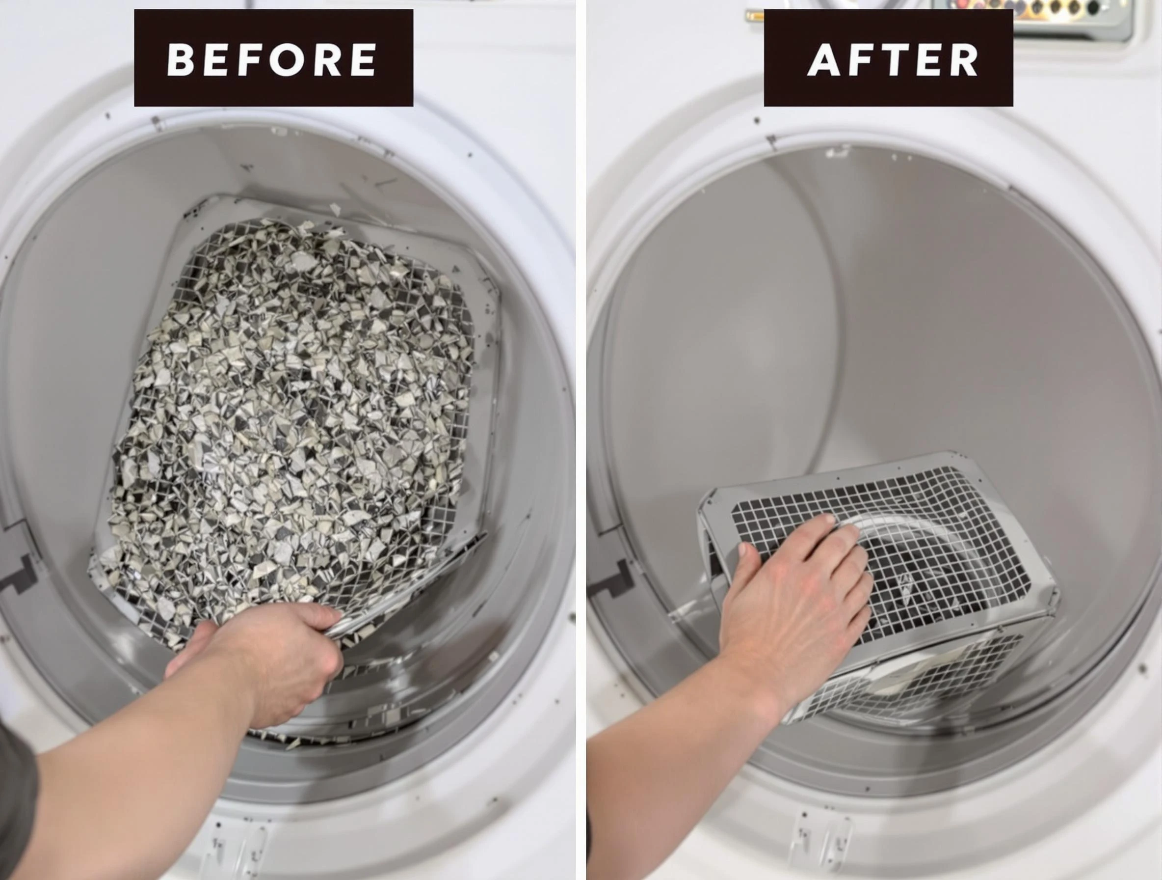 Professional lint trap cleaning by Conyers Dryer Vent Cleaning in Conyers